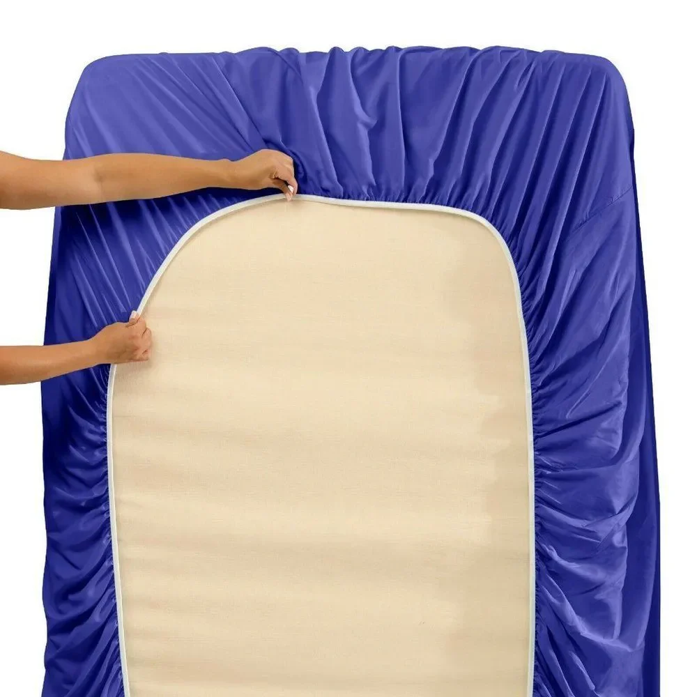 Royal Blue Egyptian Comfort Bed Sheets 4 Piece!